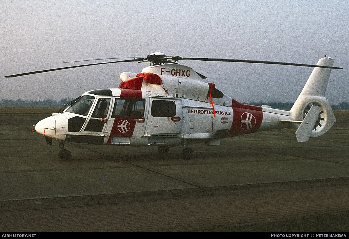 Aircraft Photo of F-GHXG | Aerospatiale AS-365N-2 Dauphin 2 | Helikopter Service | AirHistory.net #746486