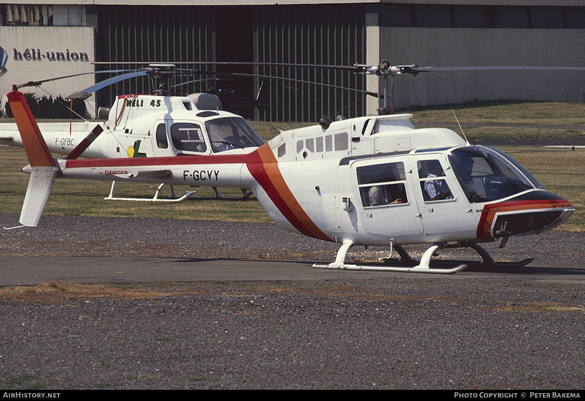 Aircraft Photo of F-GCVY | Agusta AB-206B-3 JetRanger III | AirHistory.net #746488