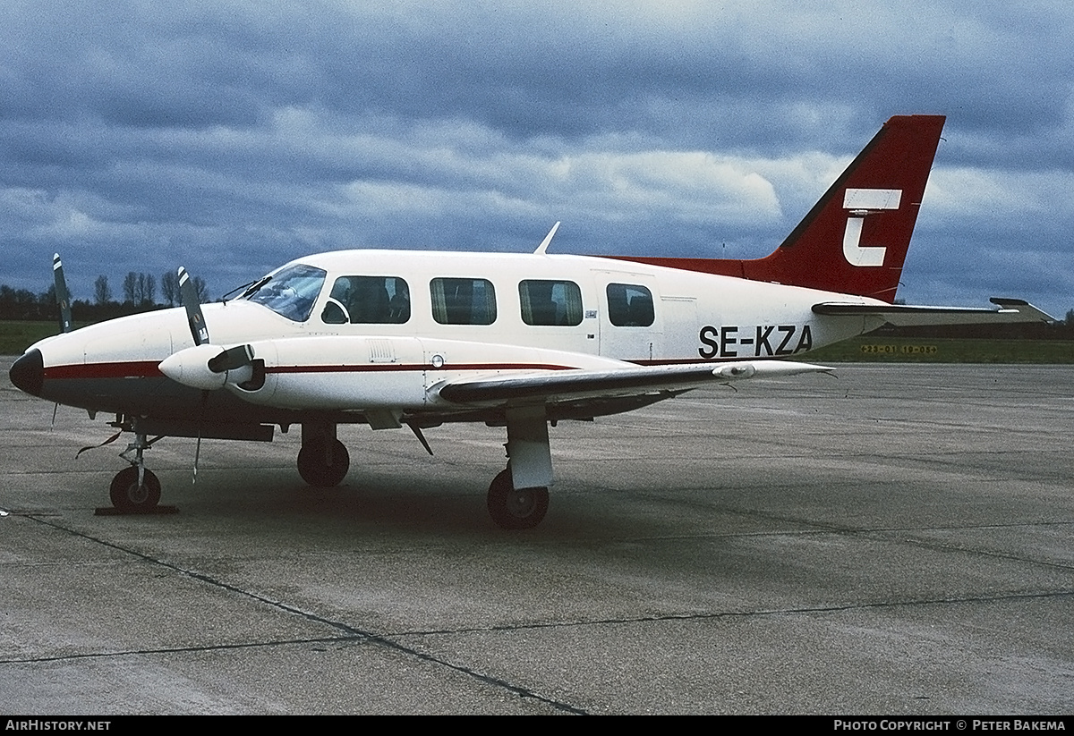 Aircraft Photo of SE-KZA | Piper PA-31-310 Navajo C | Turdus Airways | AirHistory.net #746493