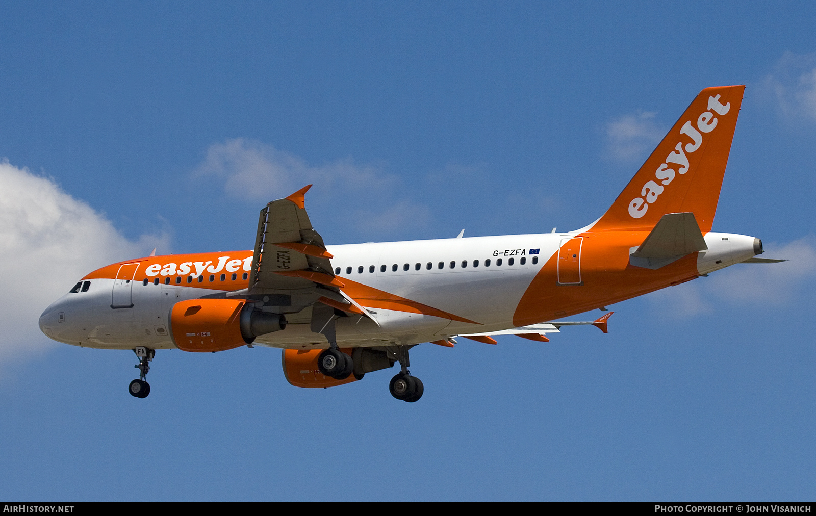 Aircraft Photo of G-EZFA | Airbus A319-111 | EasyJet | AirHistory.net #746500