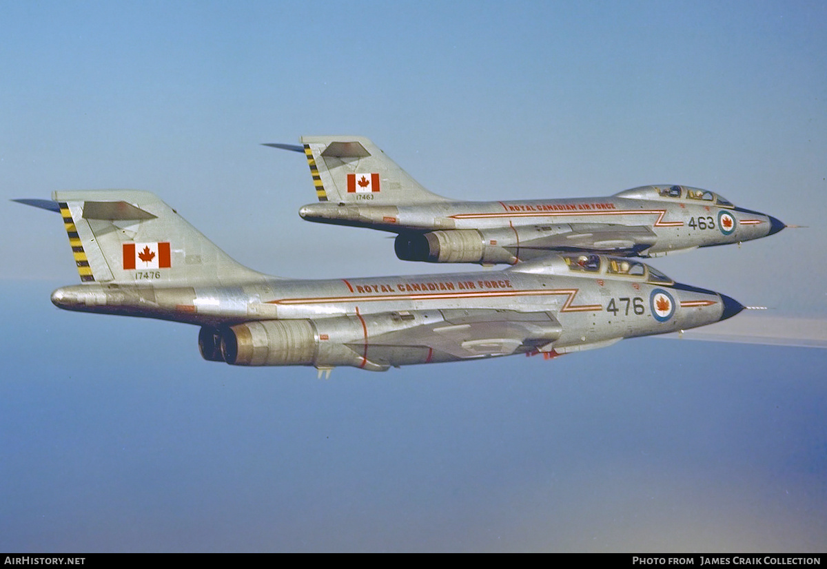 Aircraft Photo of 17476 | McDonnell CF-101B Voodoo | Canada - Air Force | AirHistory.net #746527