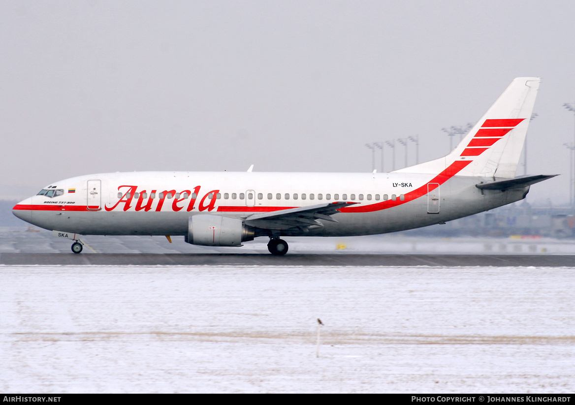 Aircraft Photo of LY-SKA | Boeing 737-35B | Aurela | AirHistory.net #746530