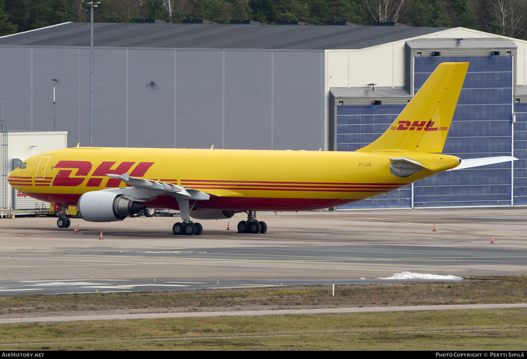 Aircraft Photo of EI-LDA | Airbus A300F4-605R | DHL International | AirHistory.net #746557