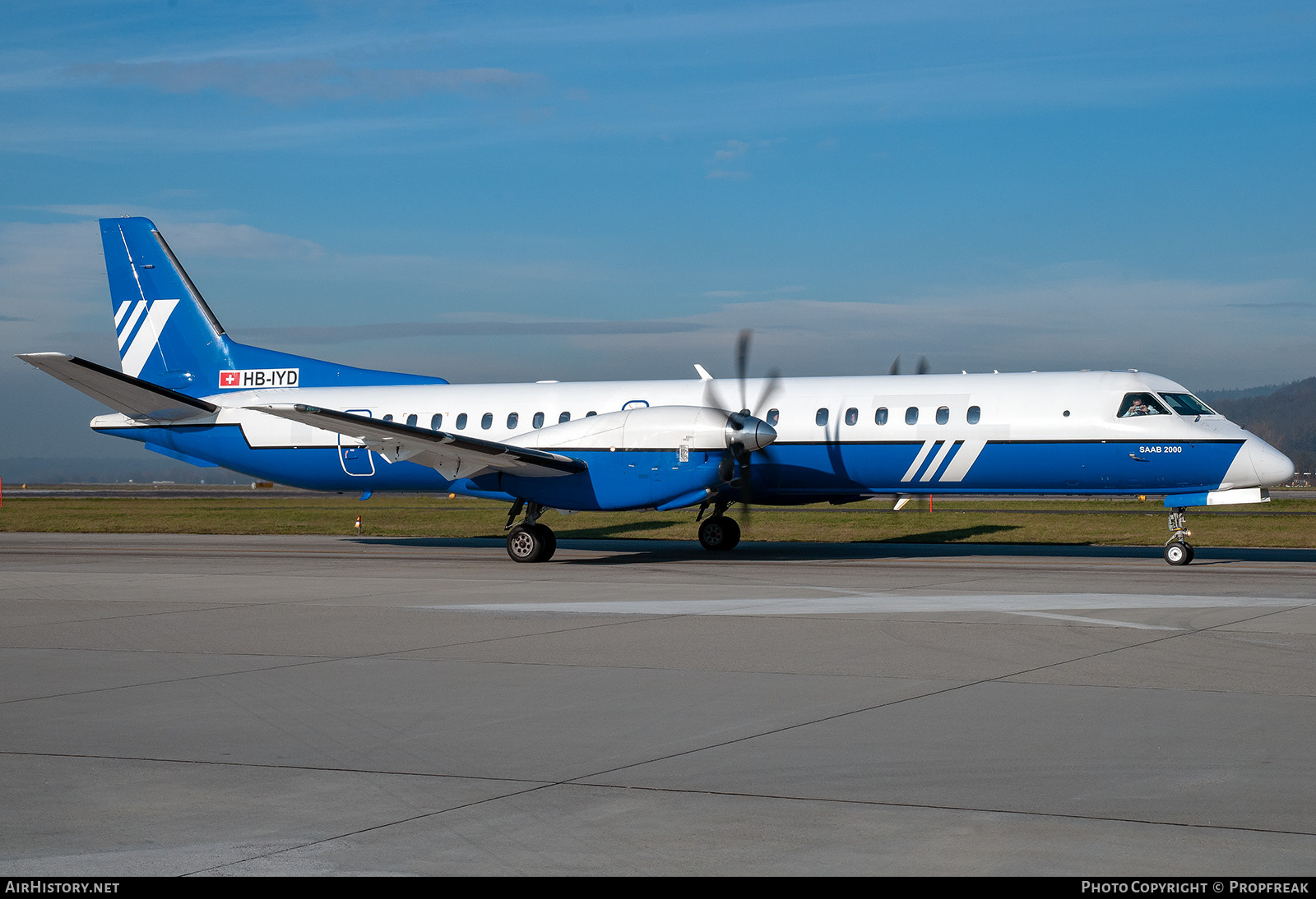 Aircraft Photo of HB-IYD | Saab 2000 | Darwin Airline | Polet Flight | AirHistory.net #746591