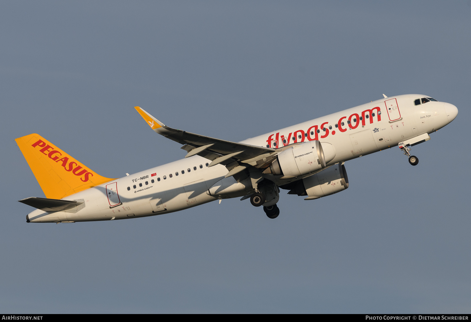 Aircraft Photo of TC-NBR | Airbus A320-251N | Pegasus Airlines | AirHistory.net #746599