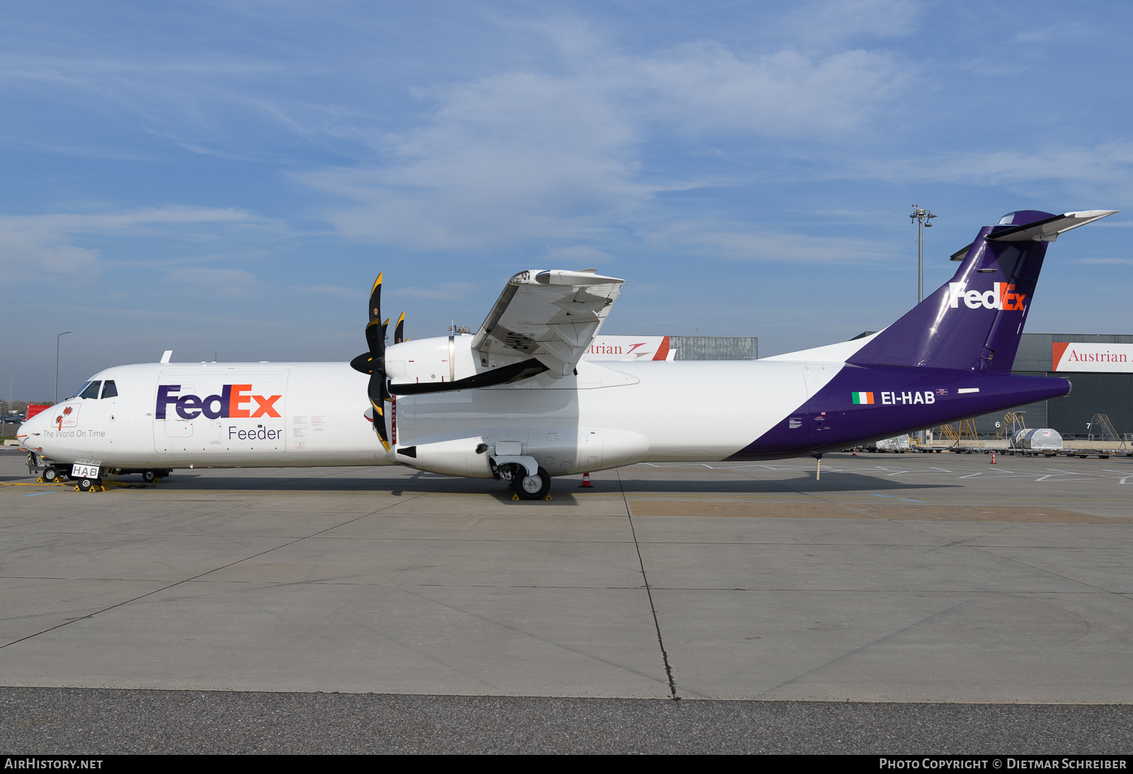 Aircraft Photo of EI-HAB | ATR ATR-72-600F (ATR-72-212A) | FedEx Feeder | AirHistory.net #746609