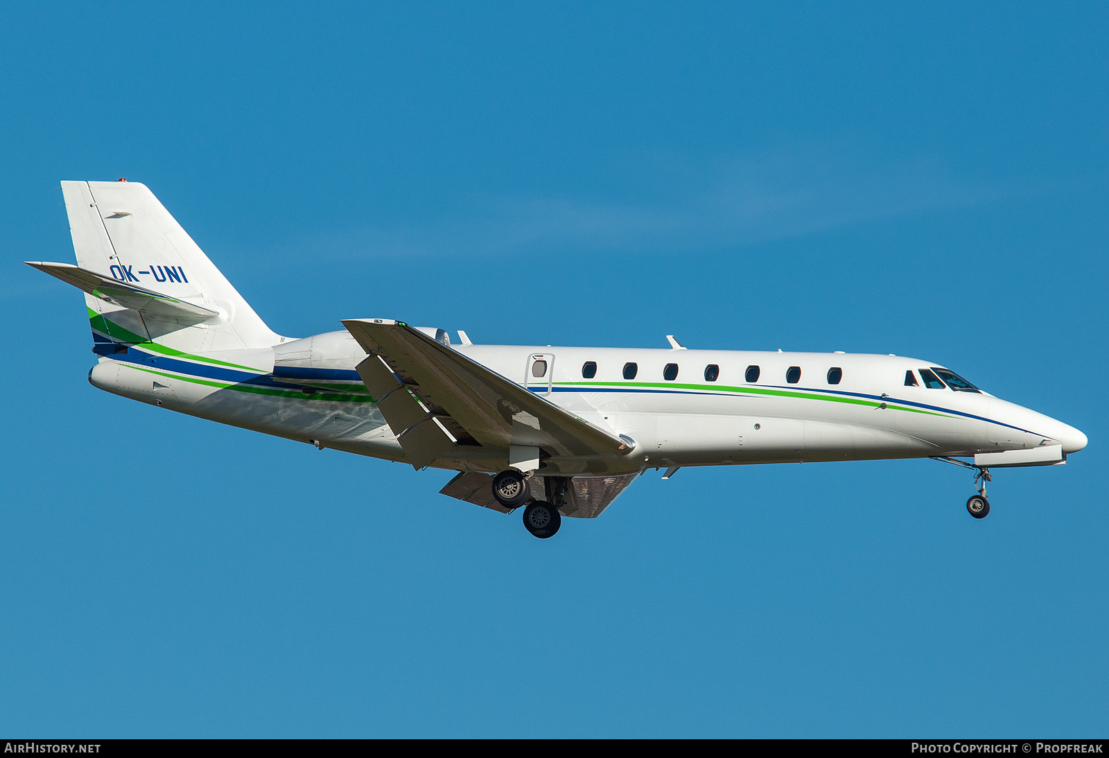Aircraft Photo of OK-UNI | Cessna 680 Citation Sovereign | AirHistory.net #746644