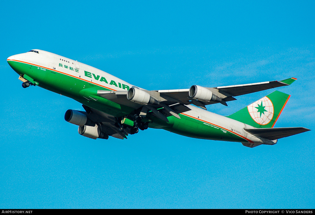 Aircraft Photo of B-16406 | Boeing 747-45E(BDSF) | EVA Air Cargo | AirHistory.net #746646