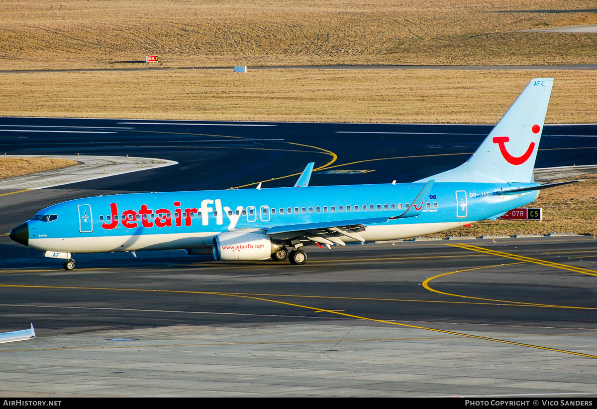 Aircraft Photo of OO-JAF | Boeing 737-8K5 | Jetairfly | AirHistory.net #746659