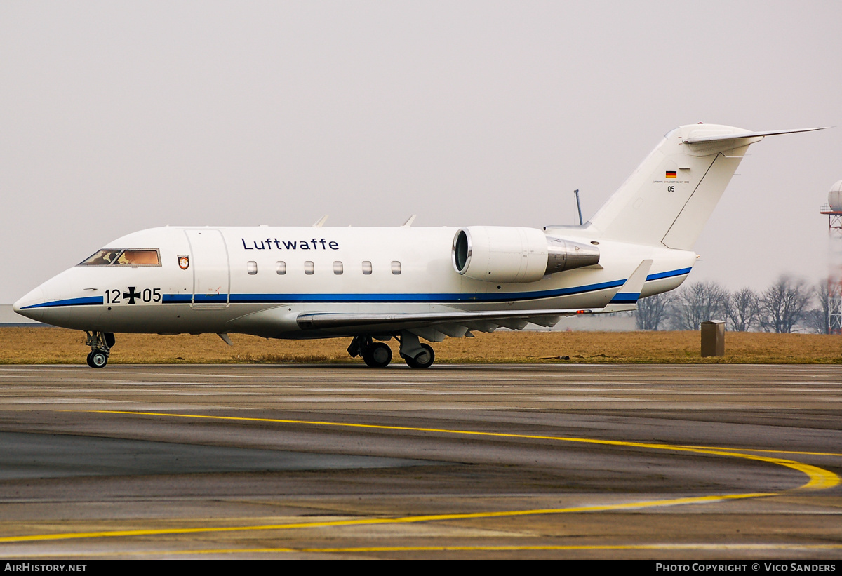 Aircraft Photo of 1205 | Canadair Challenger 601 (CL-600-2A12) | Germany - Air Force | AirHistory.net #746668
