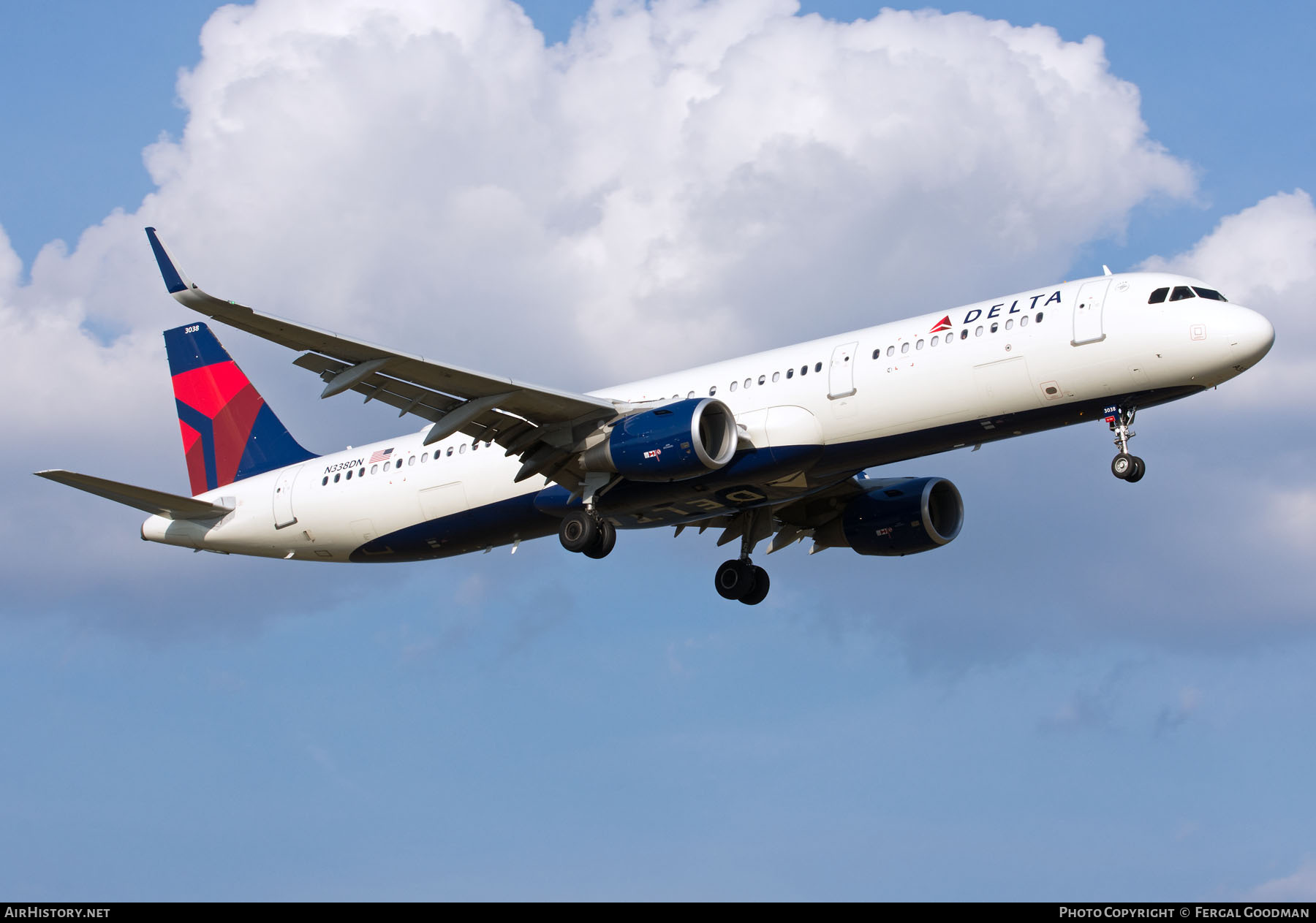 Aircraft Photo of N338DN | Airbus A321-211 | Delta Air Lines | AirHistory.net #746685