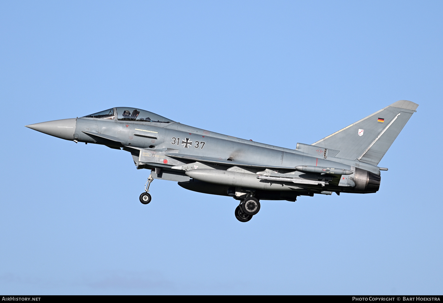 Aircraft Photo of 3137 | Eurofighter EF-2000 Typhoon S | Germany - Air Force | AirHistory.net #746693