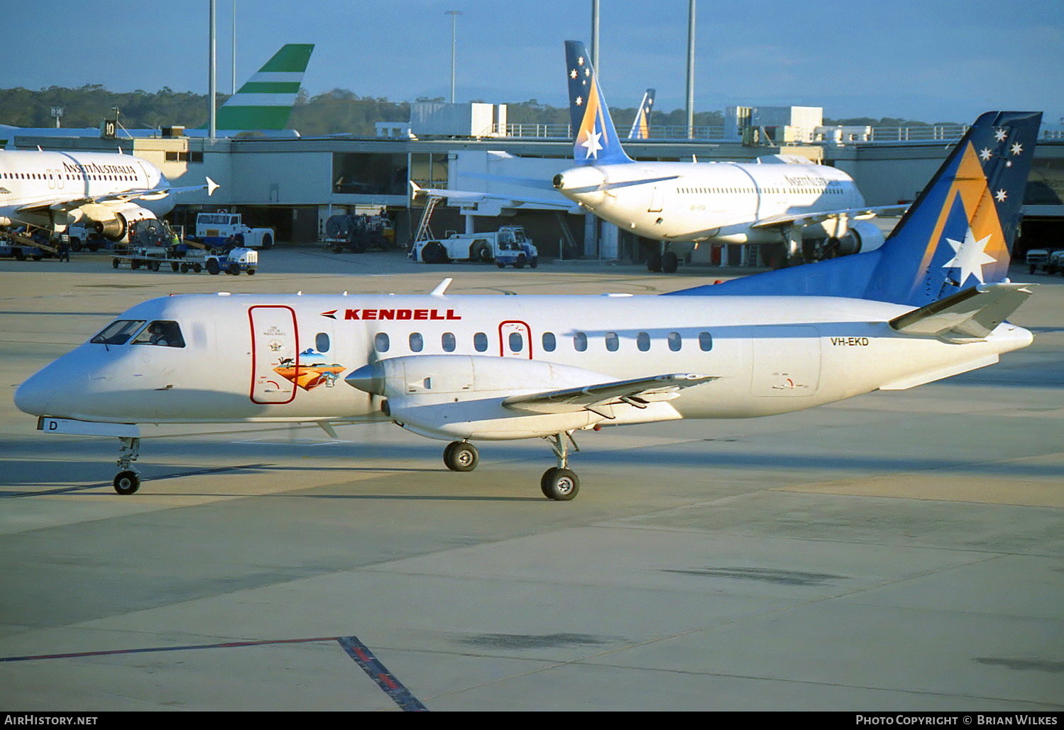 Aircraft Photo of VH-EKD | Saab 340A | Kendell Airlines | AirHistory.net #746694
