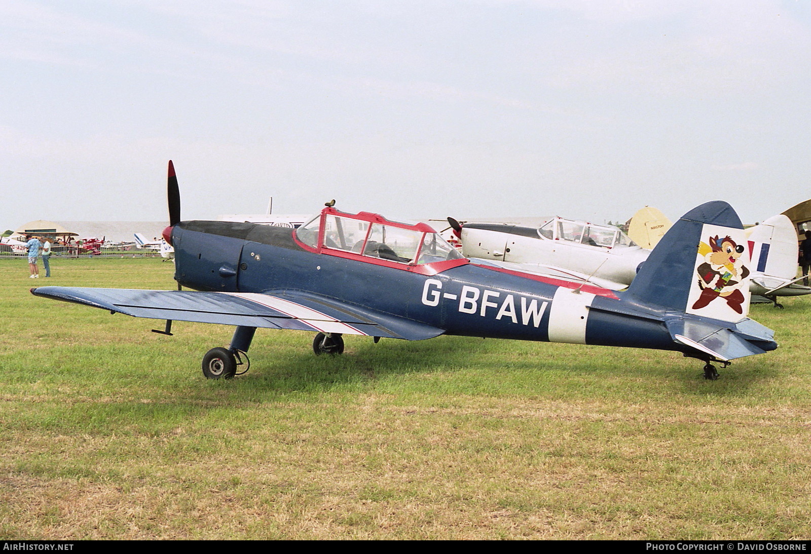 Aircraft Photo of G-BFAW | De Havilland DHC-1 Chipmunk Mk22 | AirHistory.net #746698
