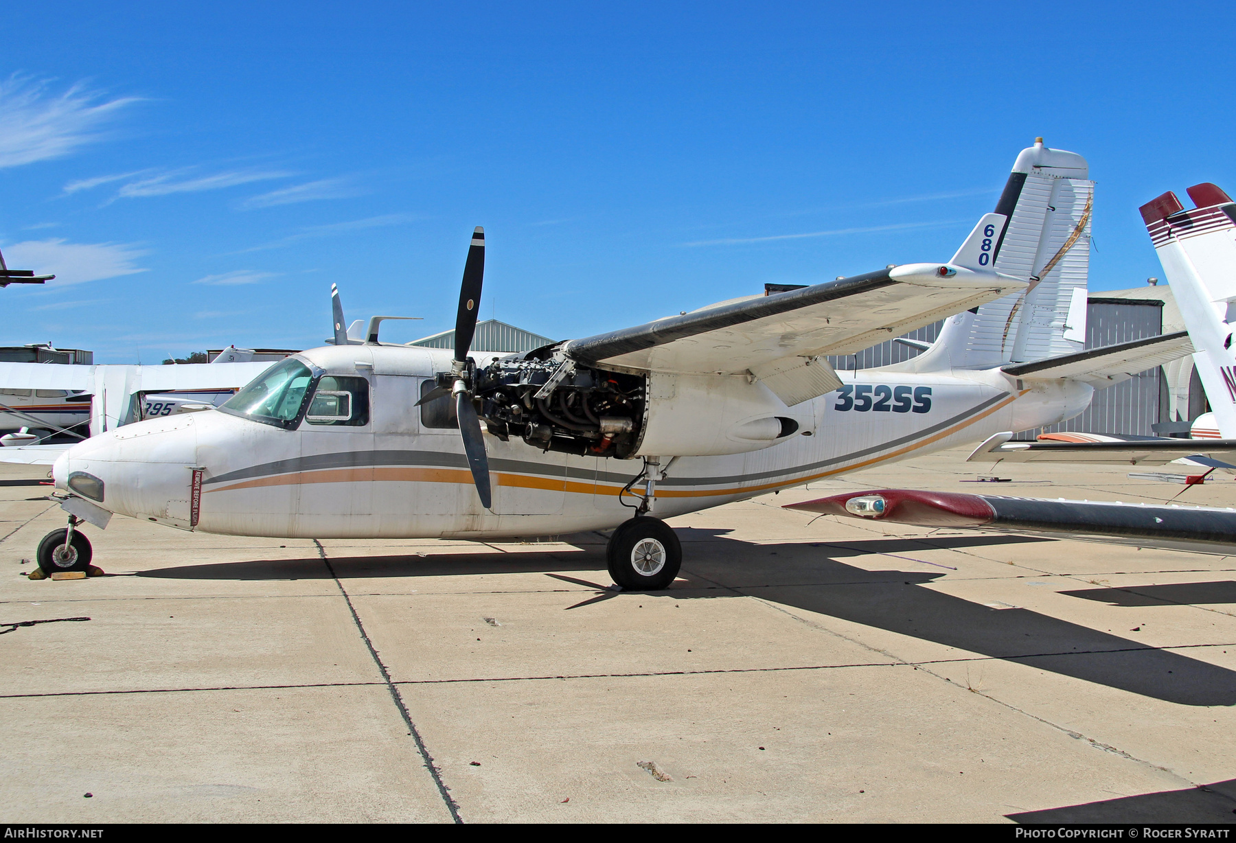 Aircraft Photo of N352SS | Aero Commander 680 Commander | AirHistory.net #746715