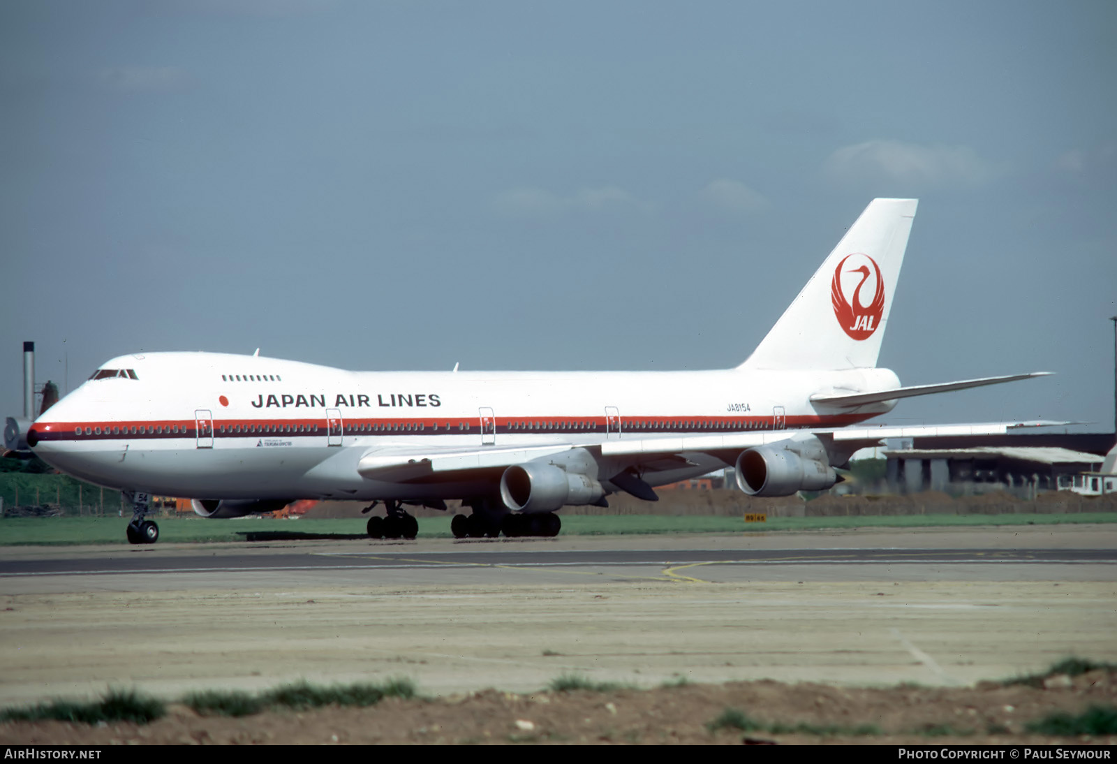 Aircraft Photo of JA8154 | Boeing 747-246B | Japan Air Lines - JAL | AirHistory.net #746744
