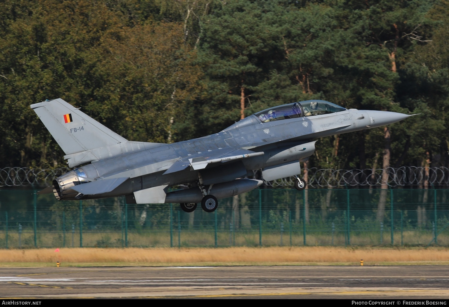 Aircraft Photo of FB-14 | General Dynamics F-16BM Fighting Falcon | Belgium - Air Force | AirHistory.net #746745