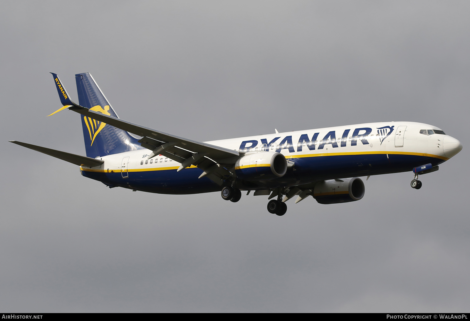 Aircraft Photo of SP-RSM | Boeing 737-8AS | Ryanair | AirHistory.net #746759