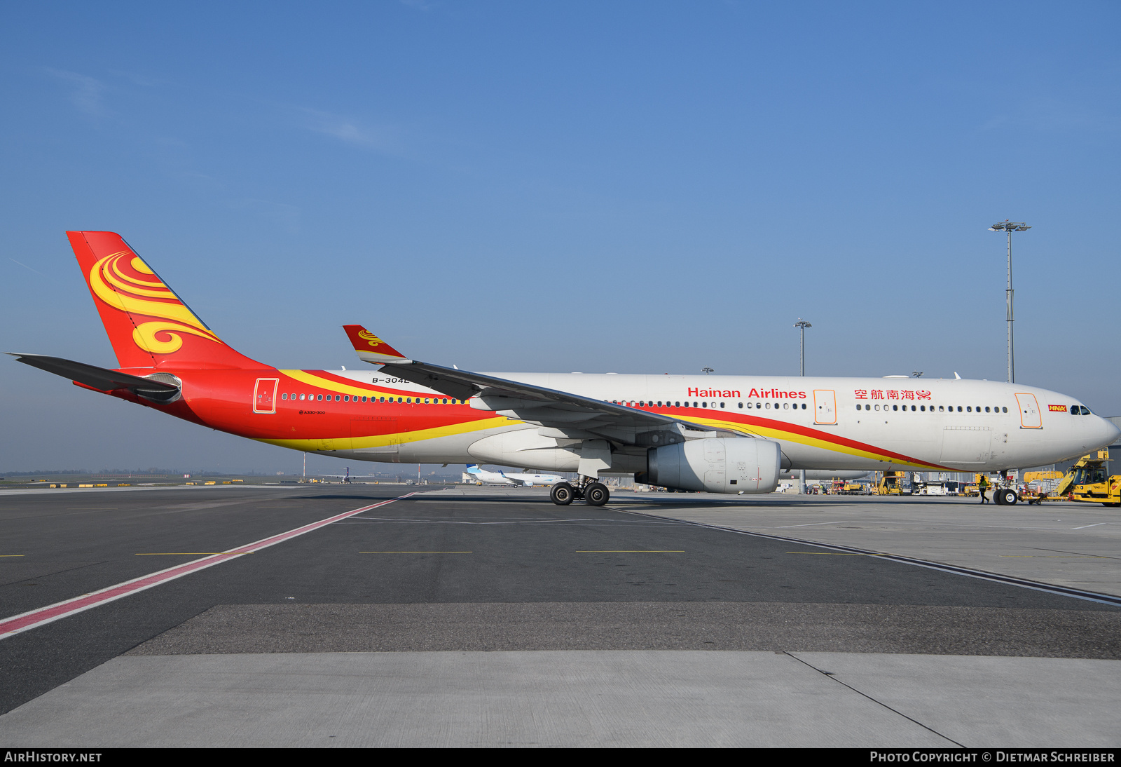 Aircraft Photo of B-304L | Airbus A330-343 | Hainan Airlines | AirHistory.net #746766