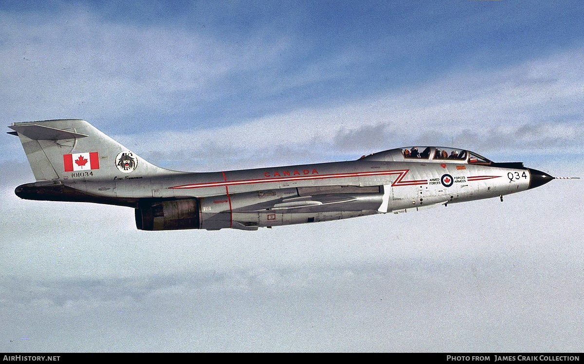 Aircraft Photo of 101034 | McDonnell CF-101B Voodoo | Canada - Air Force | AirHistory.net #746800