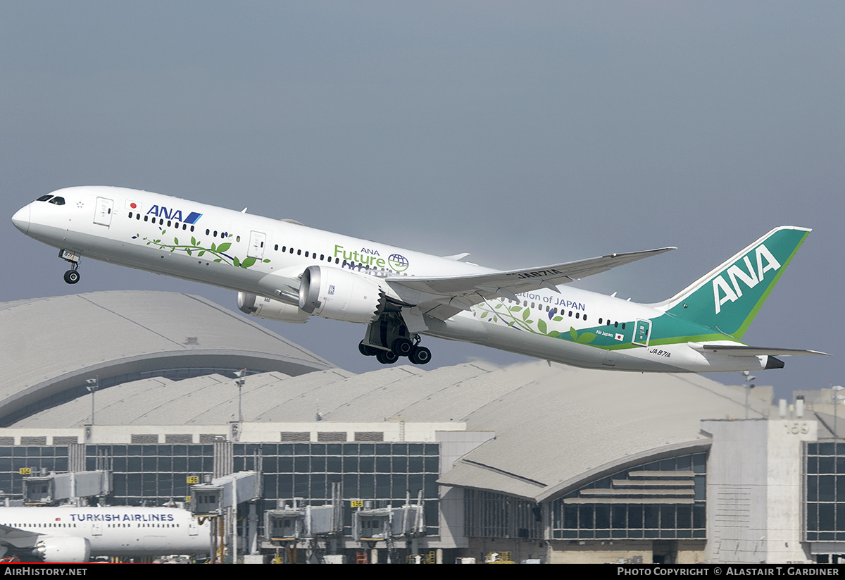 Aircraft Photo of JA871A | Boeing 787-9 Dreamliner | All Nippon Airways - ANA | AirHistory.net #746812