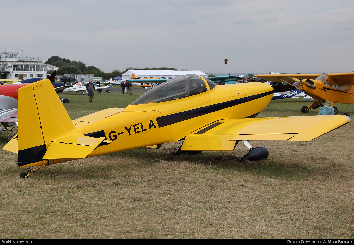 Aircraft Photo of G-YELA | Van's RV-8 | AirHistory.net #746879