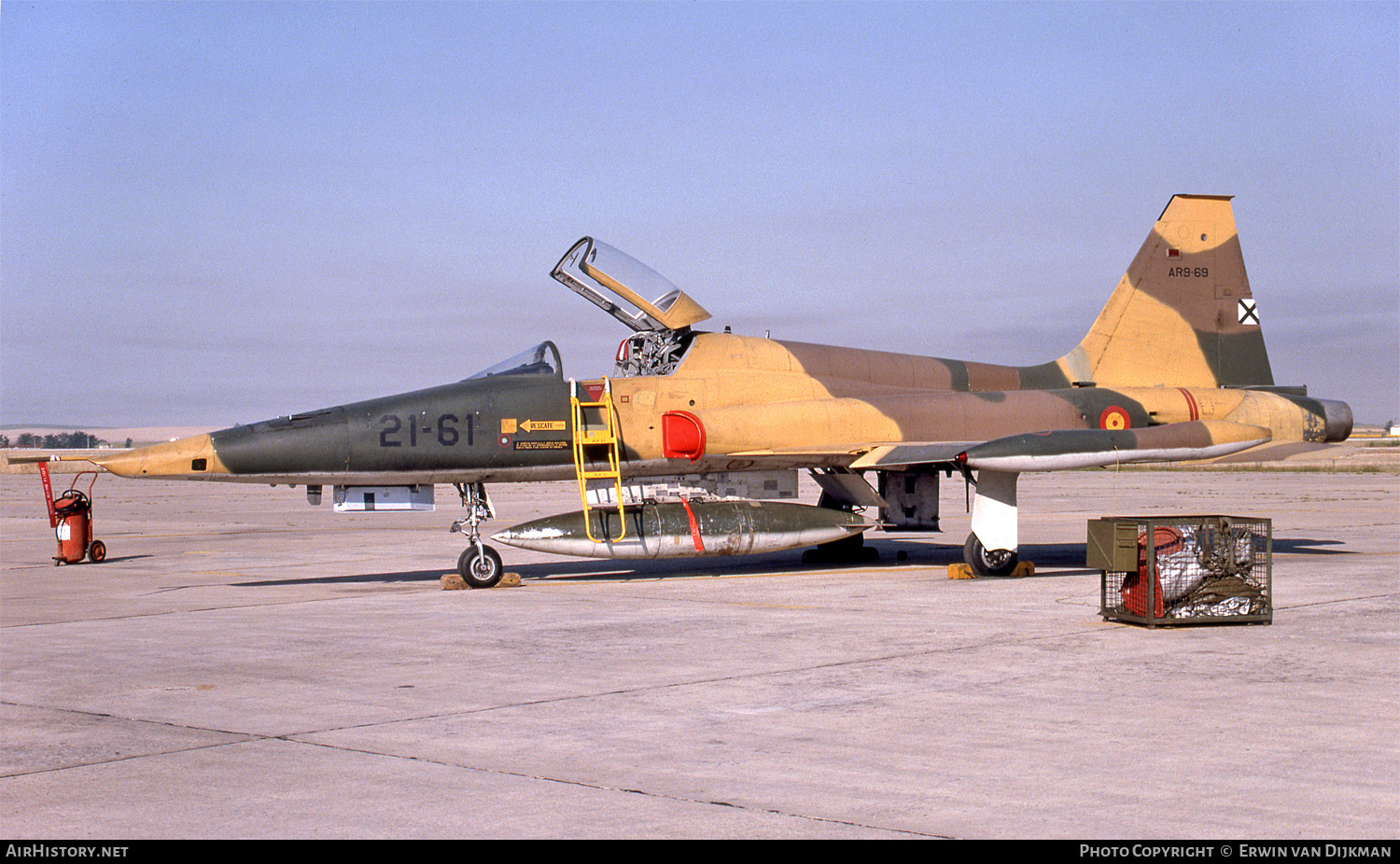 Aircraft Photo of AR.9-69 | Northrop SRF-5A Freedom Fighter | Spain - Air Force | AirHistory.net #746880