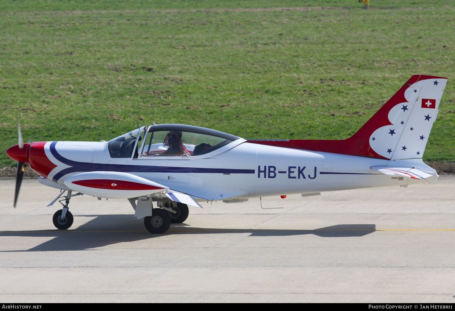 Aircraft Photo of HB-EKJ | SIAI-Marchetti SF-260D | AirHistory.net #746903