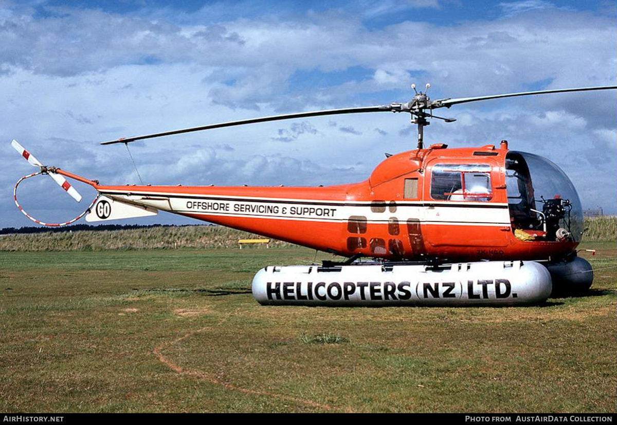 Aircraft Photo of ZK-HGO / GO | Bell 47J-2 Ranger | Helicopters NZ | AirHistory.net #746936