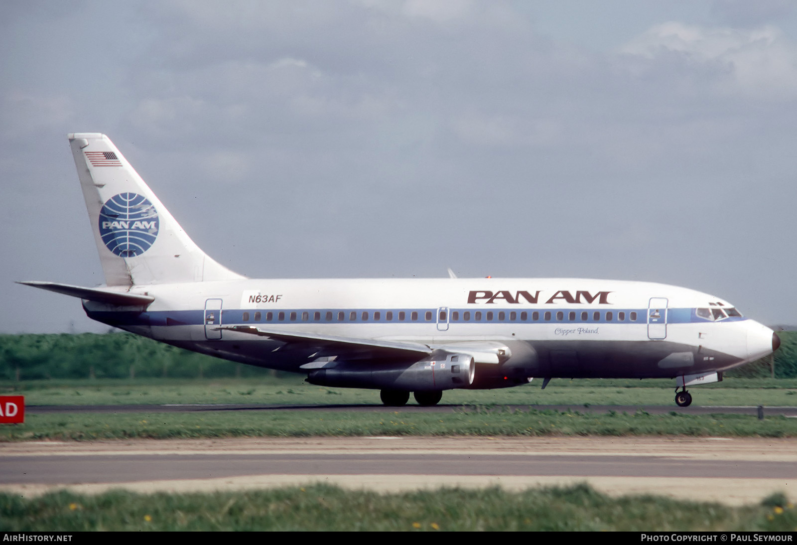 Aircraft Photo of N63AF | Boeing 737-222 | Pan American World Airways - Pan Am | AirHistory.net #746977
