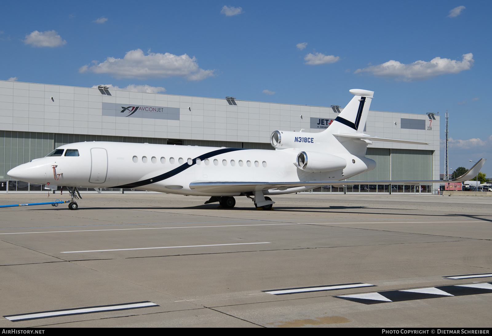 Aircraft Photo of N318CE | Dassault Falcon 8X | AirHistory.net #746982