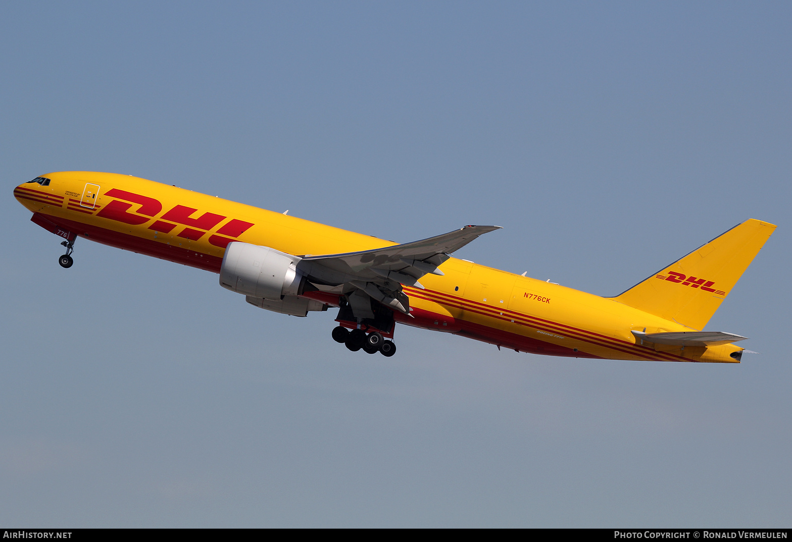 Aircraft Photo of N776CK | Boeing 777-F | DHL International | AirHistory.net #746986