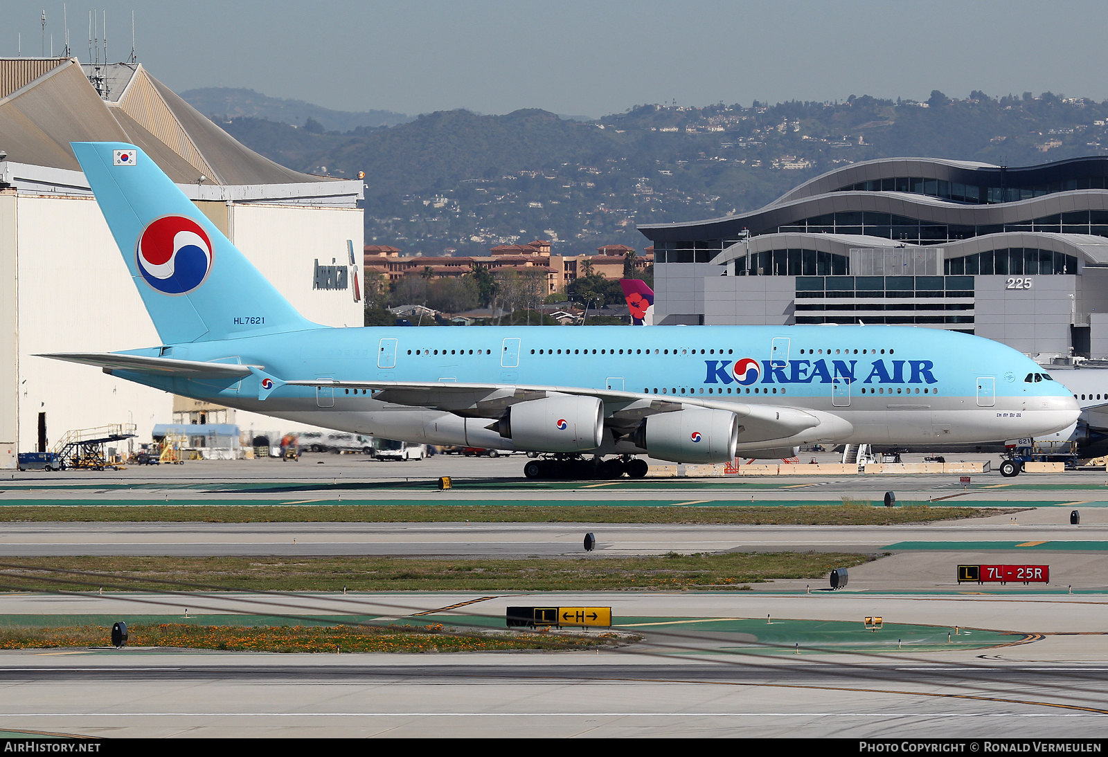 Aircraft Photo of HL7621 | Airbus A380-861 | Korean Air | AirHistory.net #746990