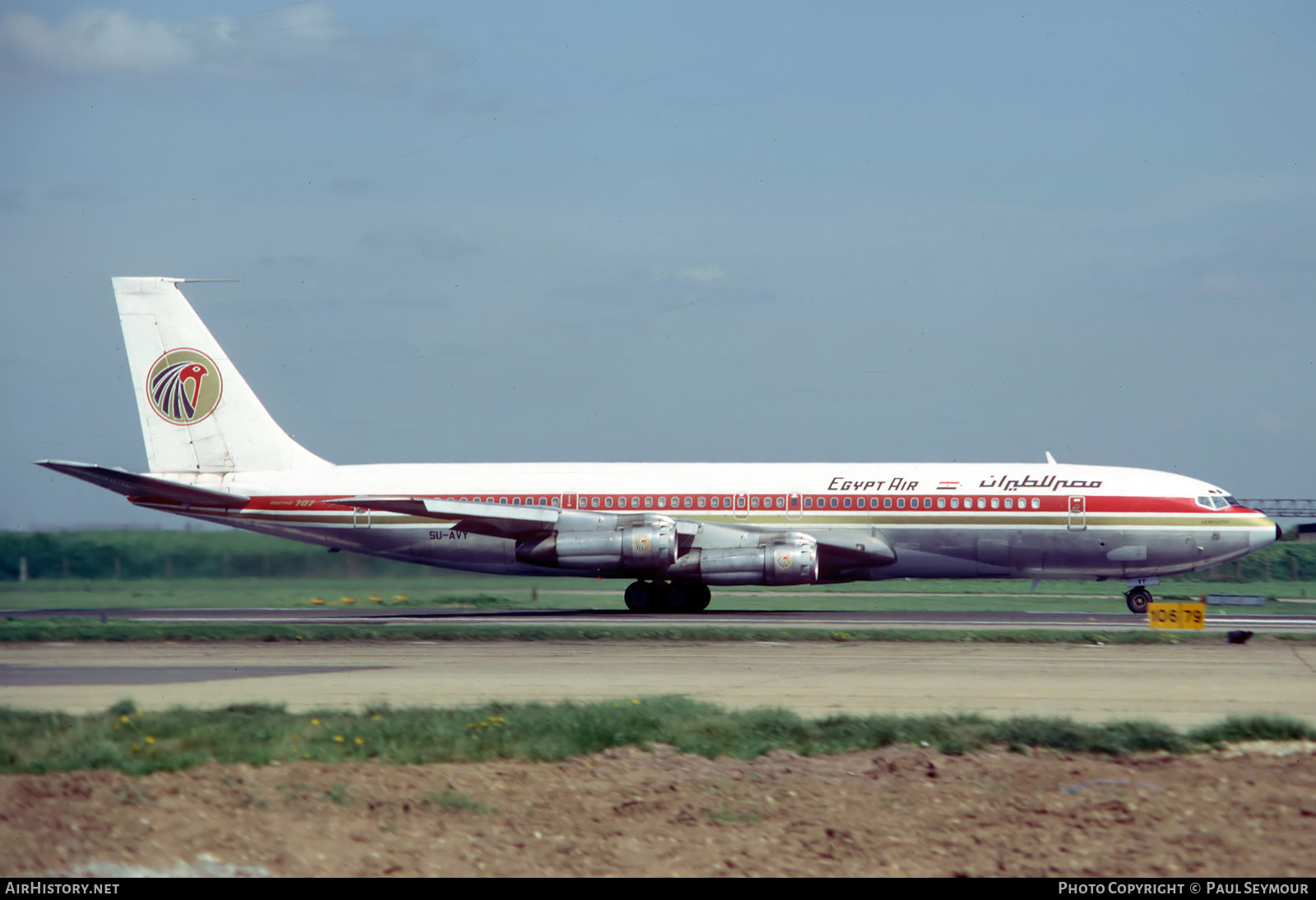 Aircraft Photo of SU-AVY | Boeing 707-366C | EgyptAir | AirHistory.net #746992