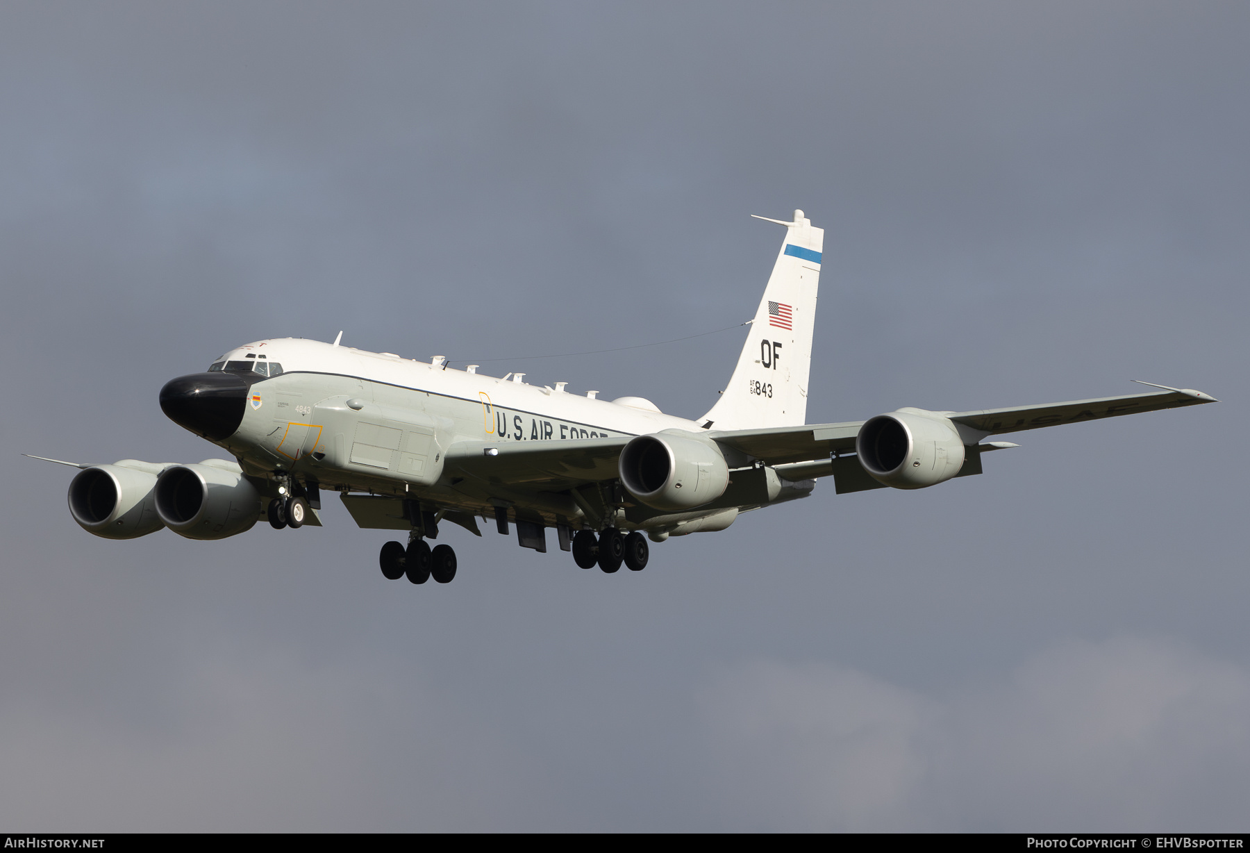 Aircraft Photo of 64-14843 / AF64-843 | Boeing RC-135V | USA - Air Force | AirHistory.net #746995
