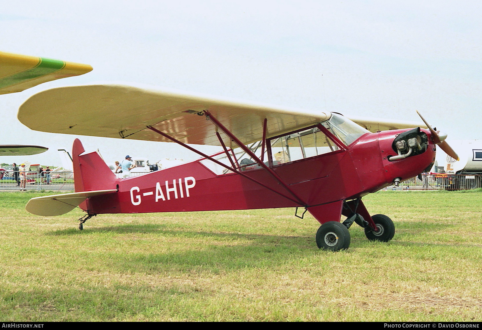 Aircraft Photo of G-AHIP | Piper L-4H Cub (J-3C-65D) | AirHistory.net #747020