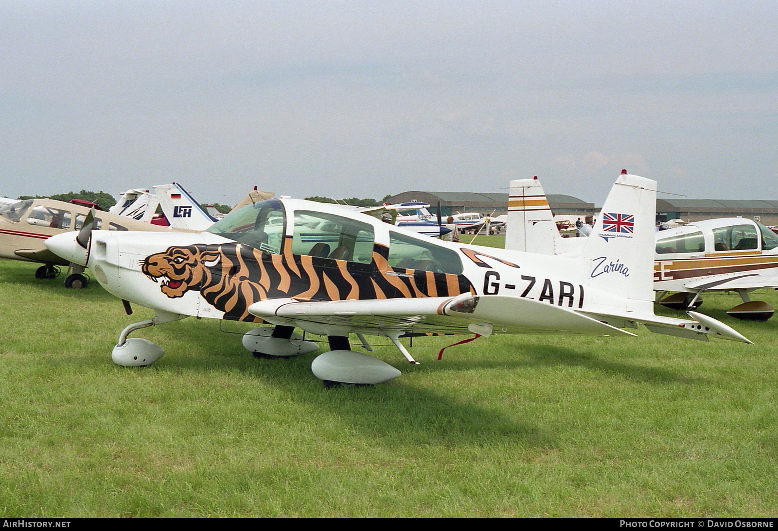 Aircraft Photo of G-ZARI | Grumman American AA-5B Tiger | AirHistory.net #747033