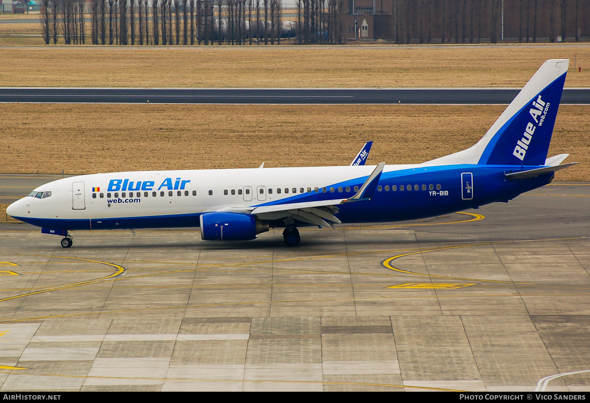 Aircraft Photo of YR-BIB | Boeing 737-8AS | Blue Air | AirHistory.net #747034