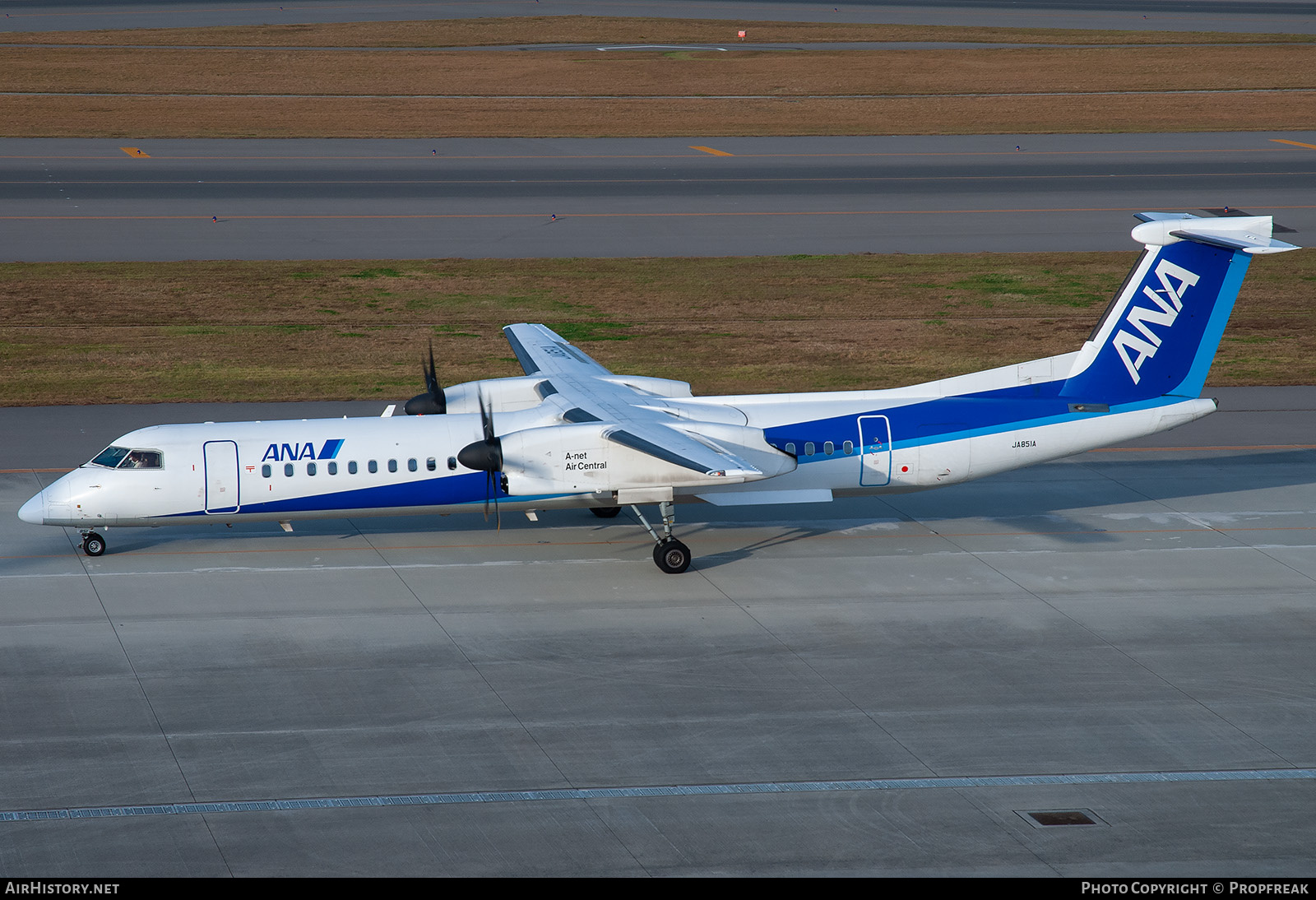 Aircraft Photo of JA851A | Bombardier DHC-8-402 Dash 8 | All Nippon Airways - ANA | AirHistory.net #747039