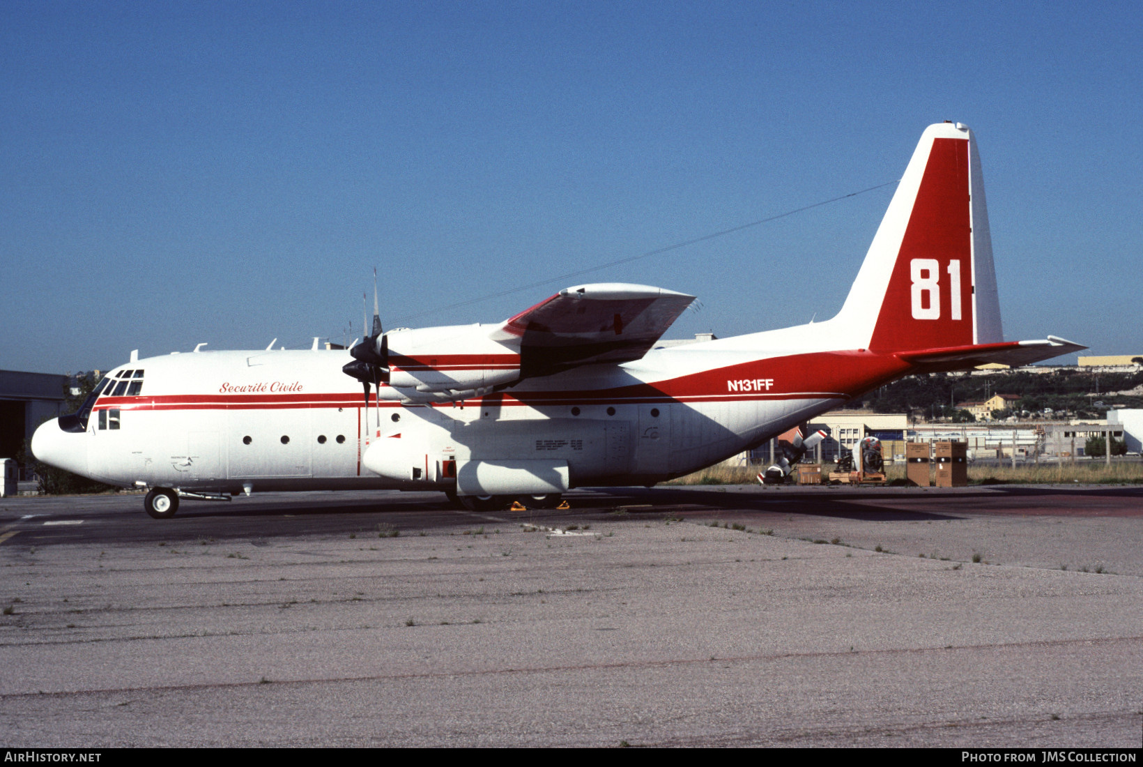 Aircraft Photo of N131FF | Lockheed C-130A Hercules (L-182) | Sécurité Civile | AirHistory.net #747048