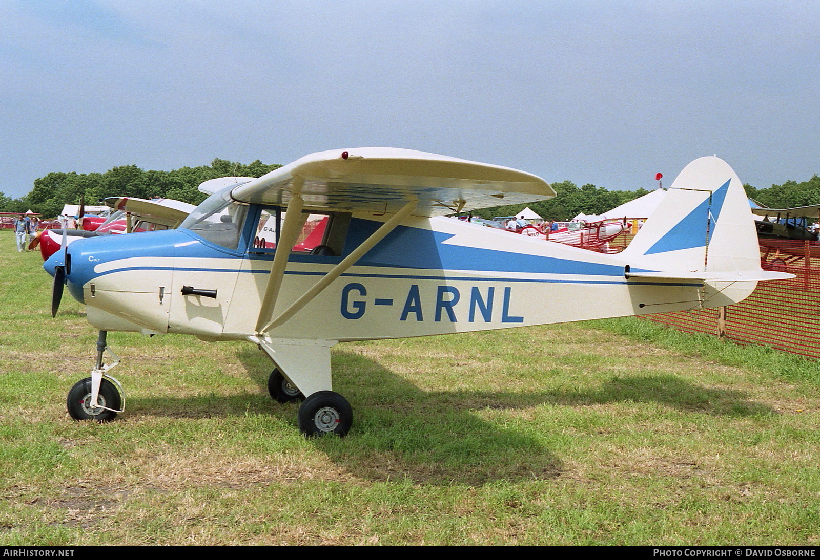 Aircraft Photo of G-ARNL | Piper PA-22-108 Colt | AirHistory.net #747112