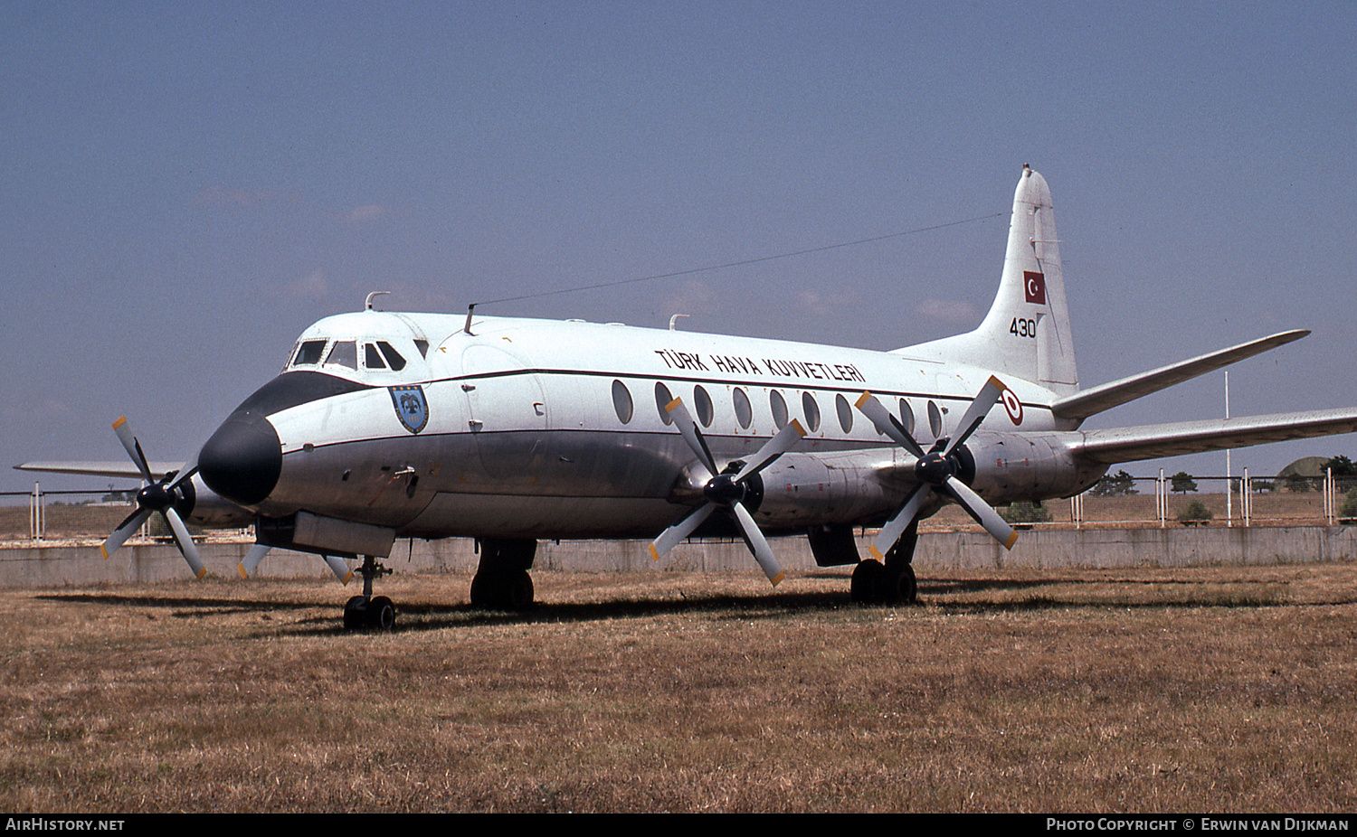 Aircraft Photo of 430 | Vickers 794D Viscount | Turkey - Air Force | AirHistory.net #747126