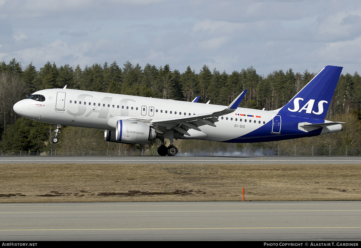 Aircraft Photo of EI-SIX | Airbus A320-251N | Scandinavian Airlines - SAS | AirHistory.net #747130