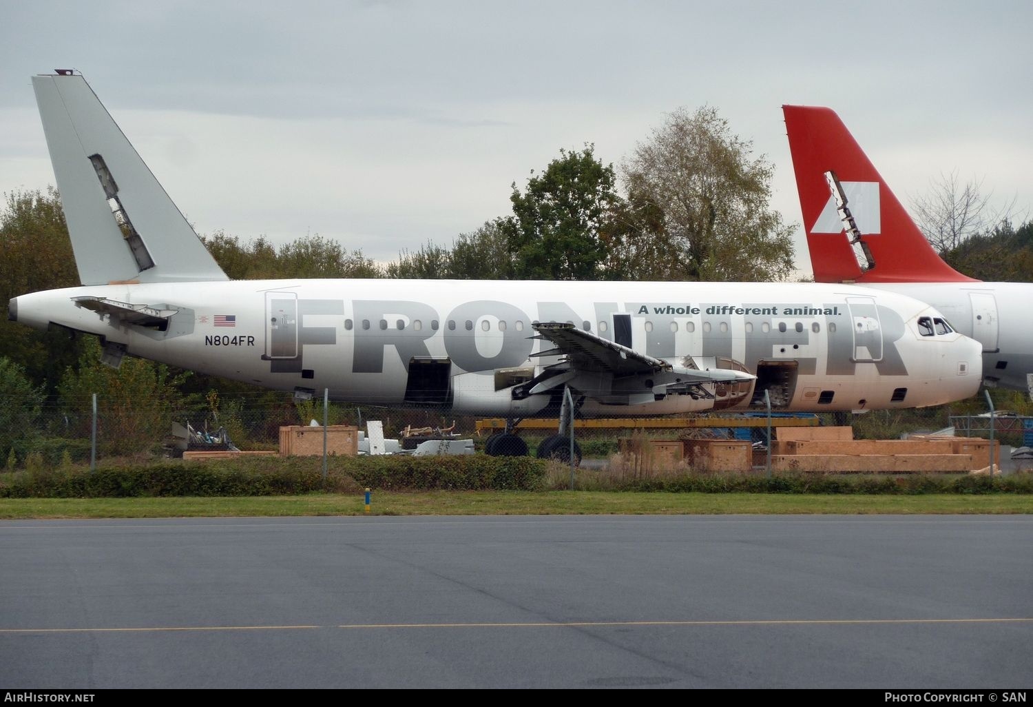 Aircraft Photo of N804FR | Airbus A318-111 | Frontier Airlines | AirHistory.net #747137