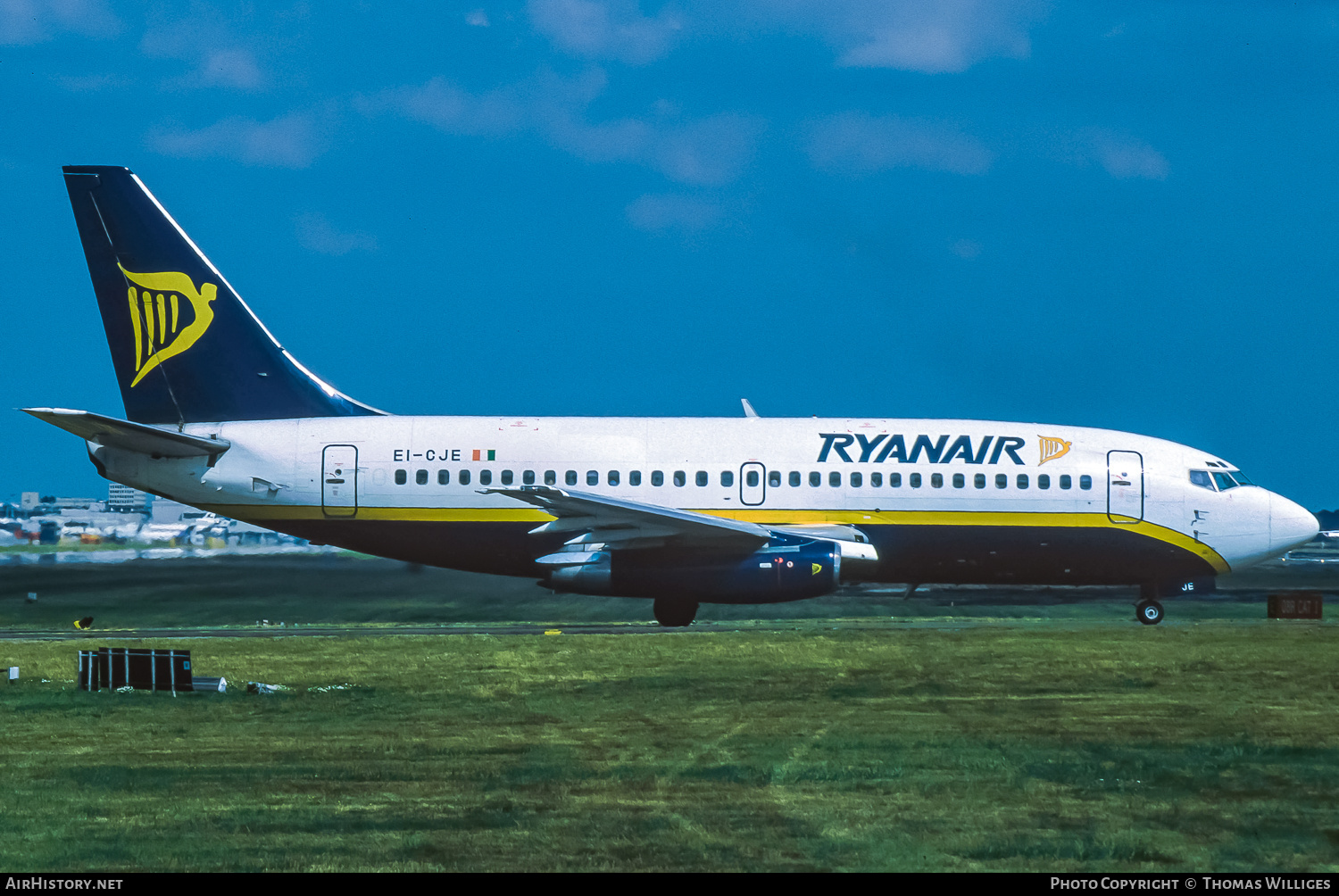 Aircraft Photo of EI-CJE | Boeing 737-204/Adv | Ryanair | AirHistory.net #747145