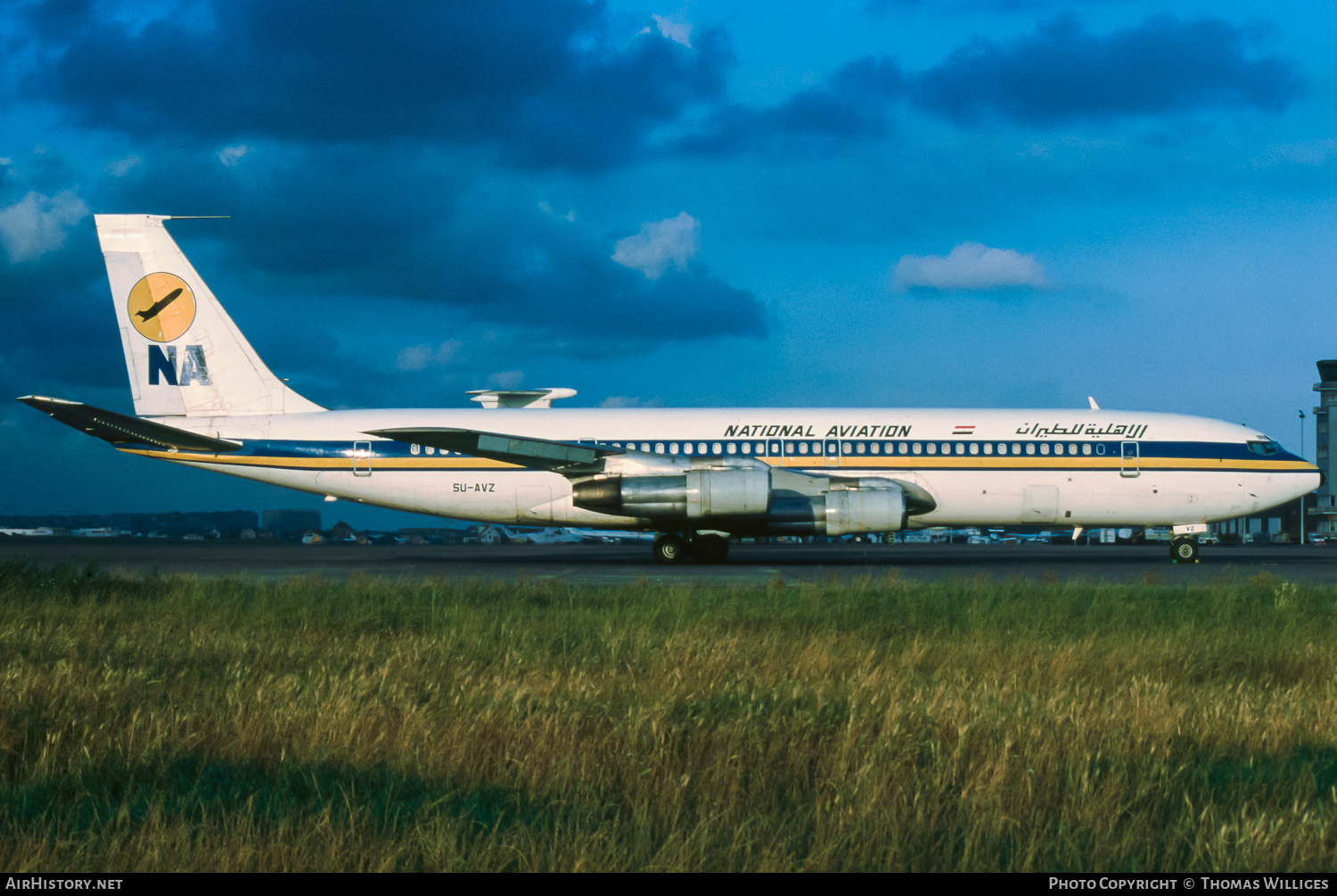 Aircraft Photo of SU-AVZ | Boeing 707-366C | National Aviation | AirHistory.net #747156