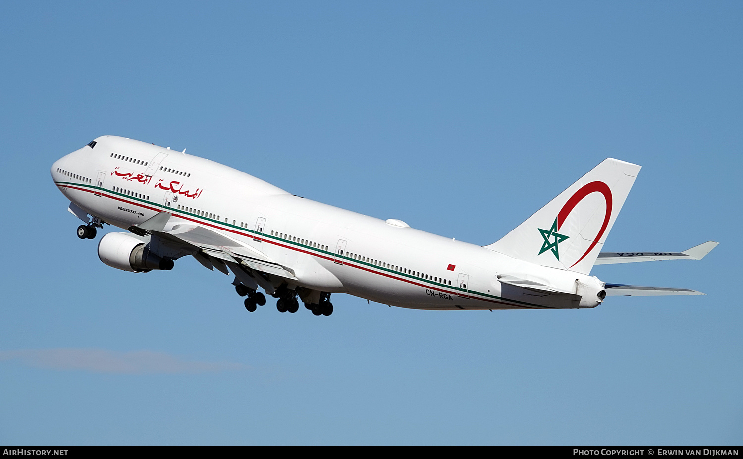 Aircraft Photo of CN-RGA | Boeing 747-428 | Morocco - Government | AirHistory.net #747160