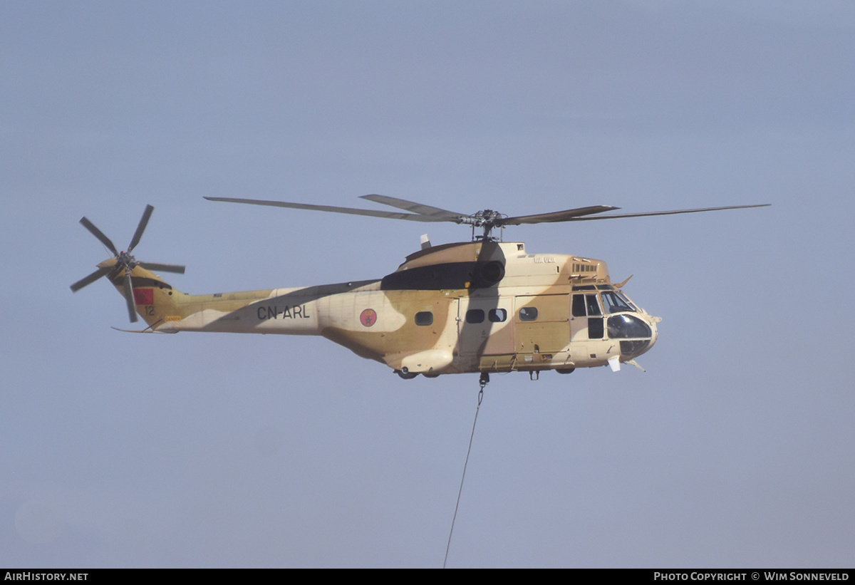 Aircraft Photo of CN-ARL | Aerospatiale SA-330L Puma | Morocco - Air Force | AirHistory.net #747164