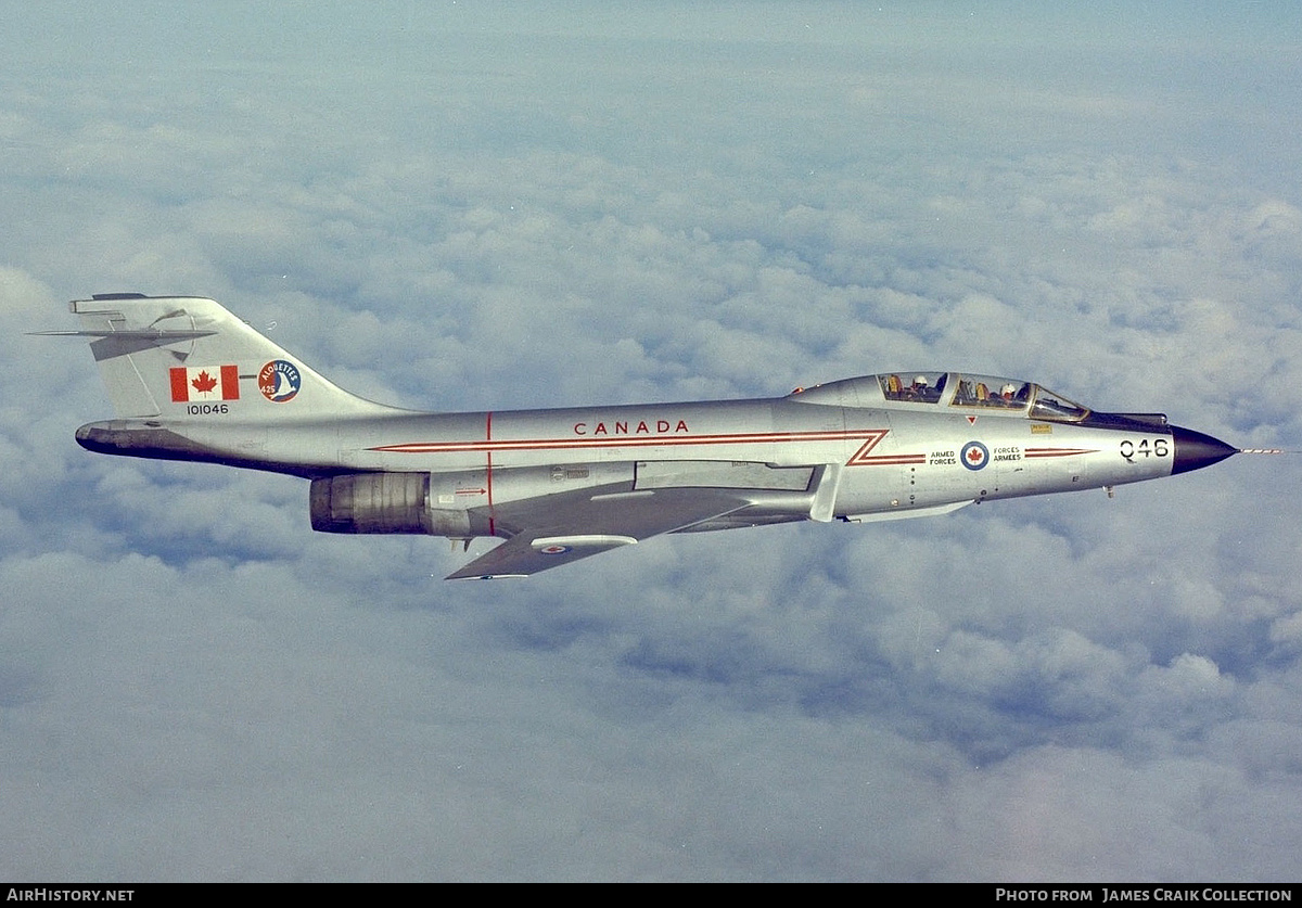 Aircraft Photo of 101046 | McDonnell CF-101B Voodoo | Canada - Air Force | AirHistory.net #747167