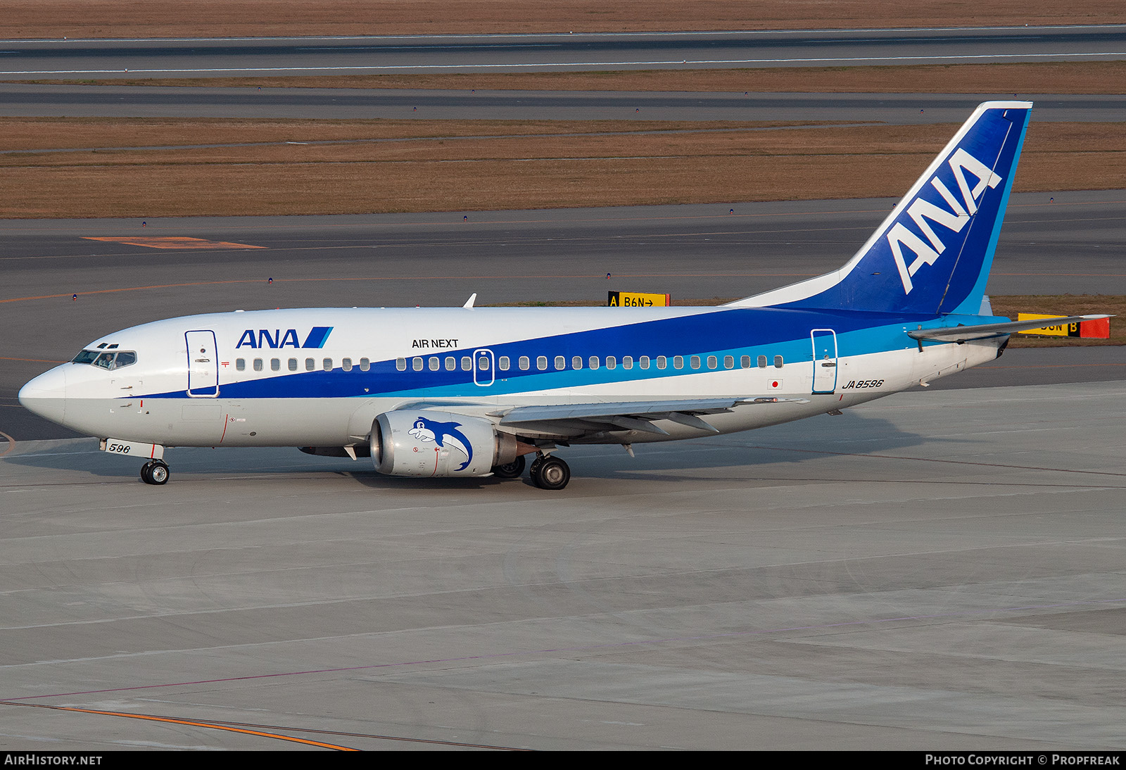 Aircraft Photo of JA8596 | Boeing 737-54K | All Nippon Airways - ANA | AirHistory.net #747172